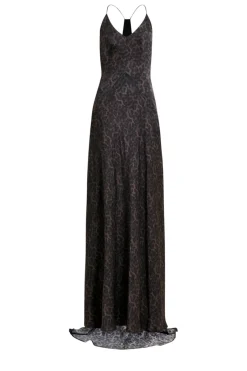 Eaidont Fitted Maxi Slip Dressidont