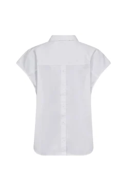Elaracc Slit Back Ss Shirt 45142
