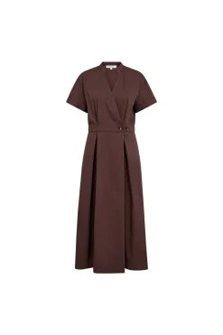 Elaracc Wrap Ss Dress 46112