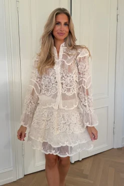 Ellinoraic Lace Mini Skirt 2626