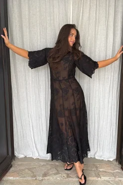 Ellinoric Lace Long Dress