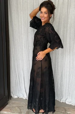 Ellinoric Lace Long Dress