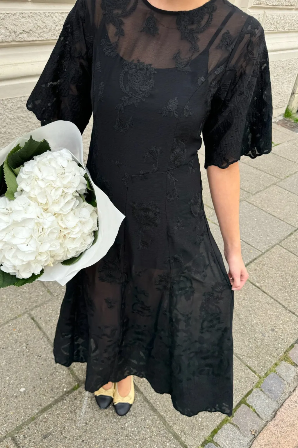 Ellinoric Lace Long Dress
