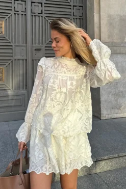 Ellinoric Lace Mini Skirt