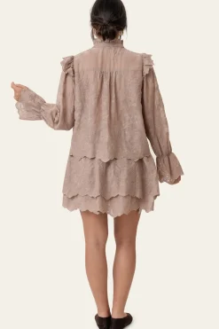 Ellinoric Lace Mini Skirt 2576