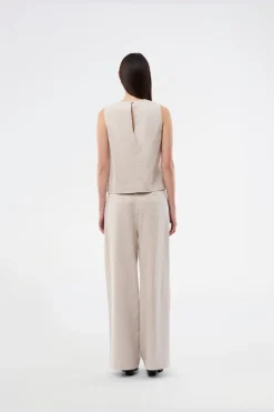 Galemd Linen Wide Pants 59141