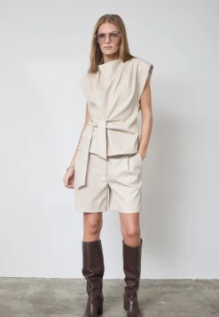 Gittcc Pleat Shorts 41070
