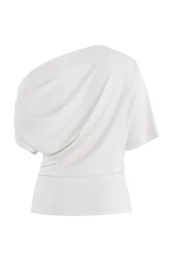 Hdemma Draped Off-Shoulder Top 32000705