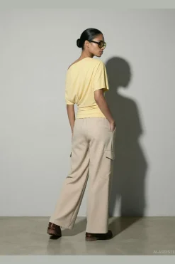Hdkamma Draped Off-Shoulder Top 32000845
