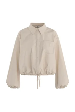 Hdkaren Ls Volume Tie Shirt 32000841