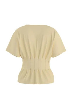 Hdsana Ss Pleated T-Shirt 32001017