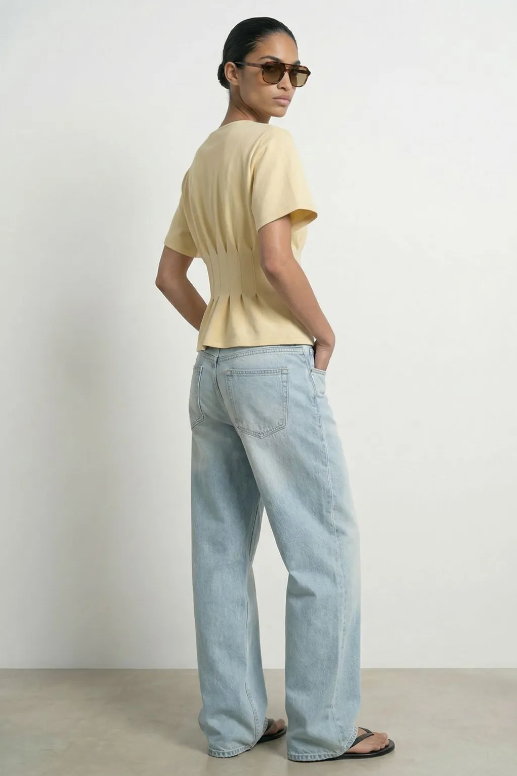Hdsana Ss Pleated T-Shirt 32001017