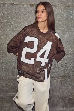 Hlaamerican Football Ls Tee HL10049