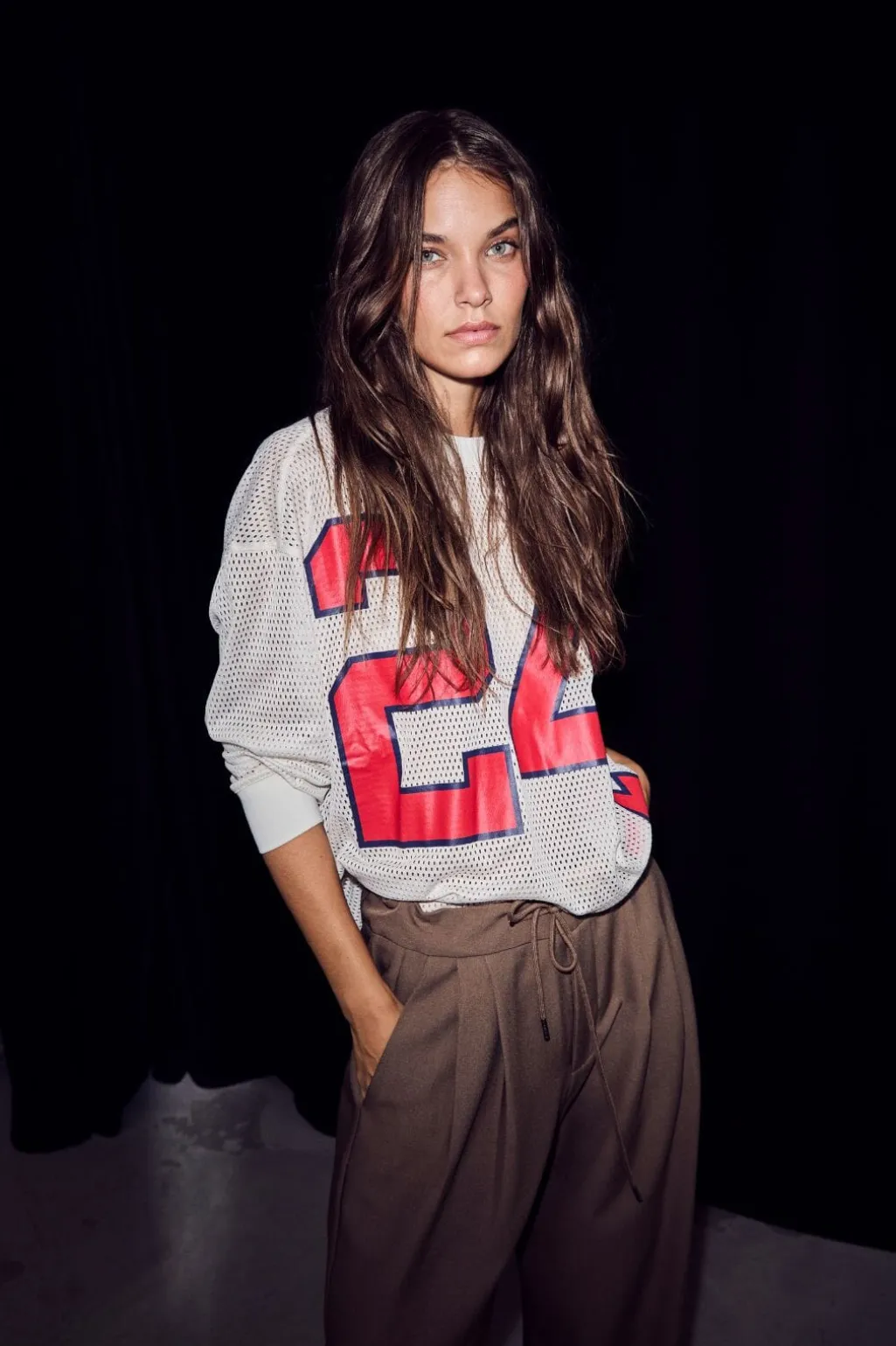 Hlaamerican Football Ls Tee HL10049