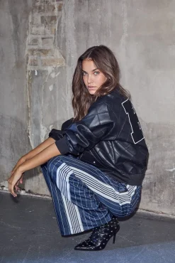Hlabaggy Pin Stripe Track Pants HL10493