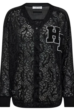 Hlacourt Ls Lace Tee HL10529