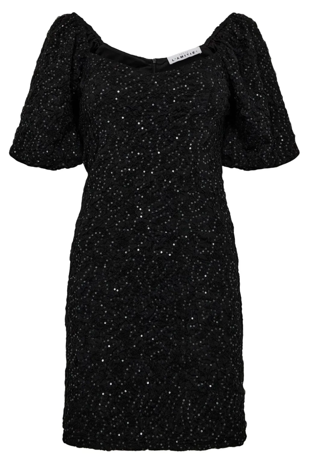 Hladazzy Crease Sequin Dress HL10400