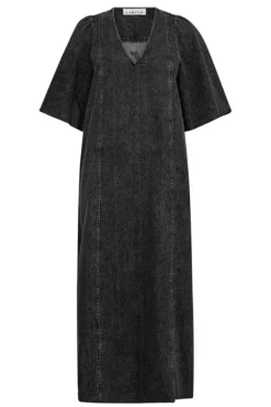 Hladenim Hem Dress Black HL10357