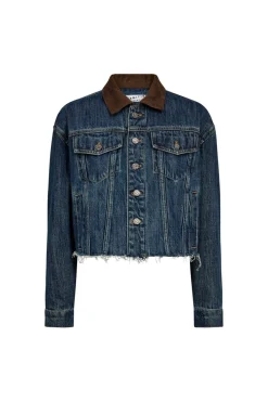 Hladenize Crop Denim Jacket HL10440