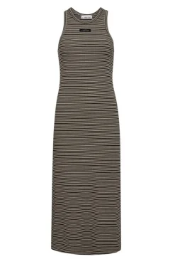 Hladessert Rib Stripe Dress HL10136