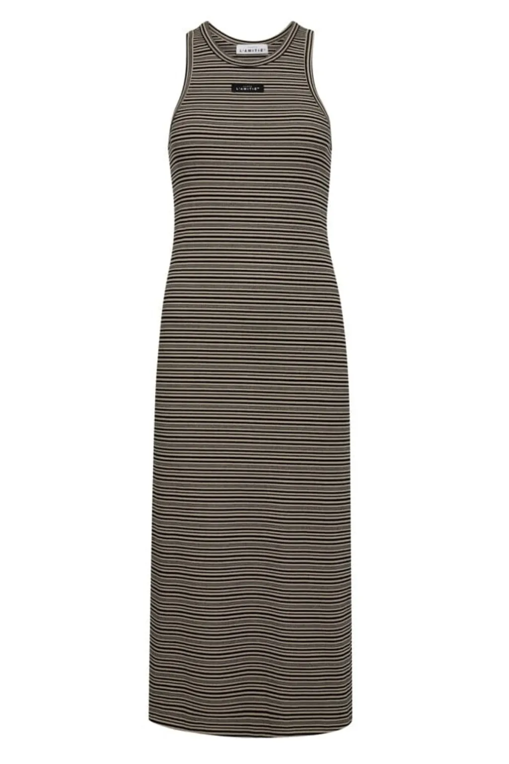 Hladessert Rib Stripe Dress HL10136
