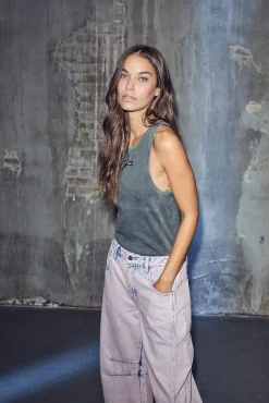 Hladrew Barrel Panel Jeans HL10570