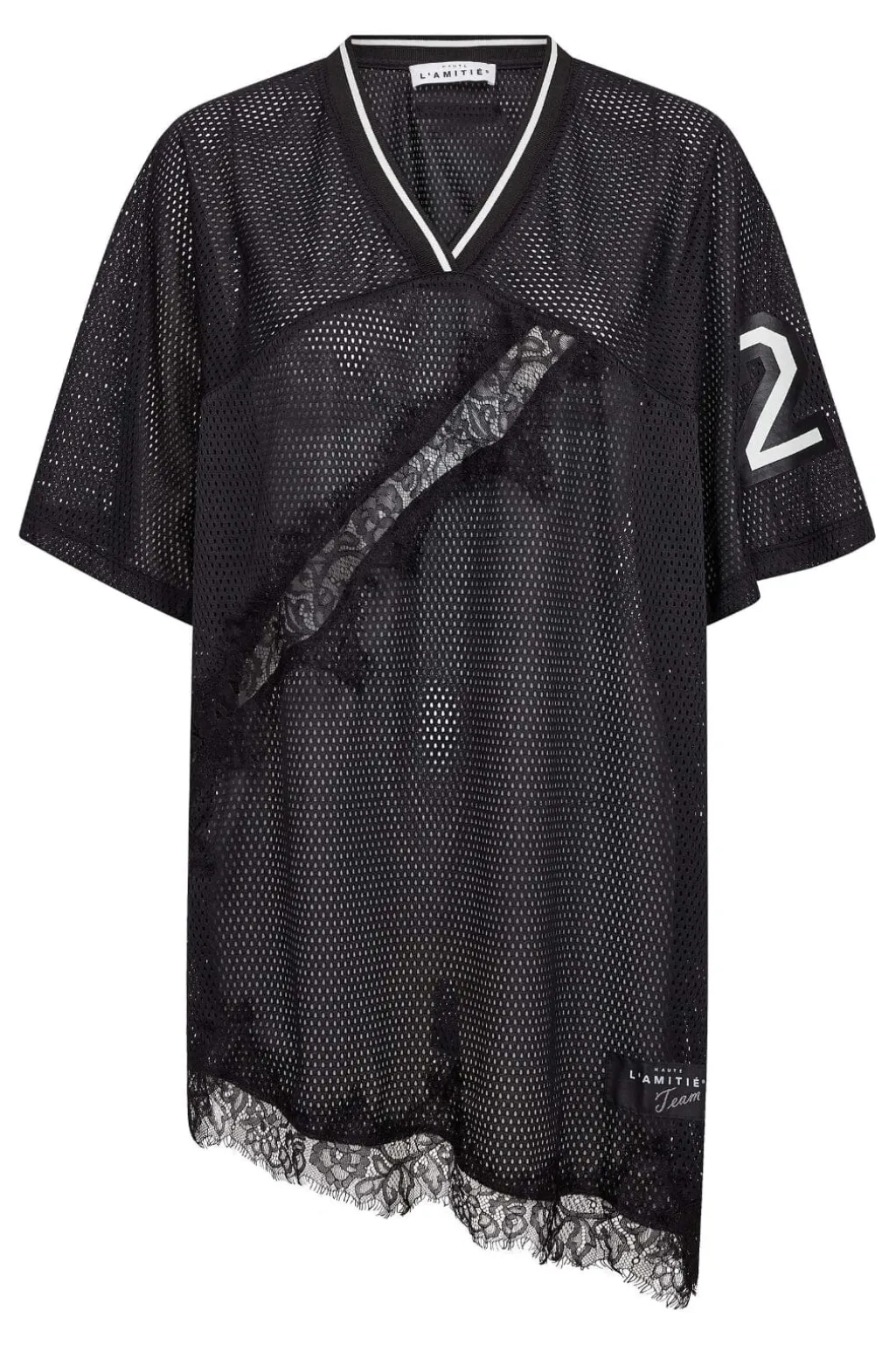 Hladrift Asym Lace Tee HL10553