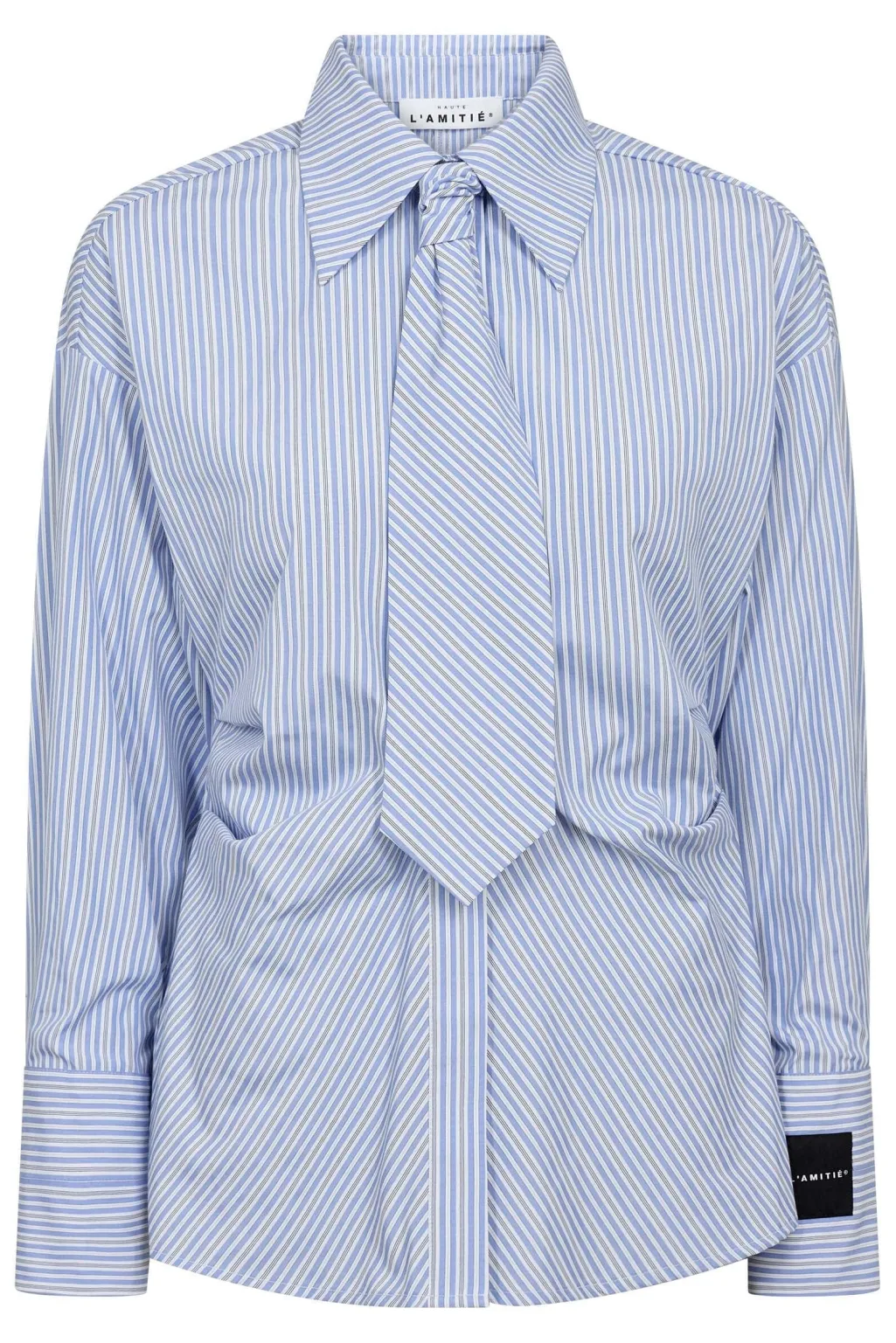 Hlaemma Tie Stripe Shirt HL10667