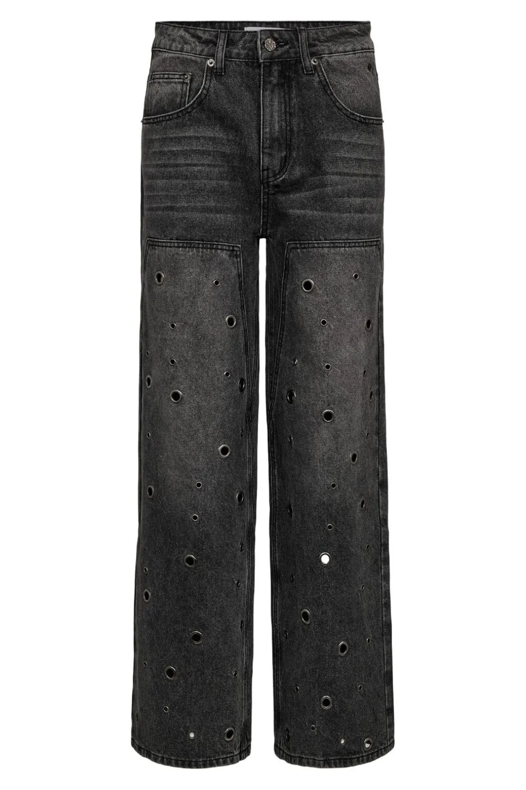 Hlaeyelet Patch Jeans HL10337
