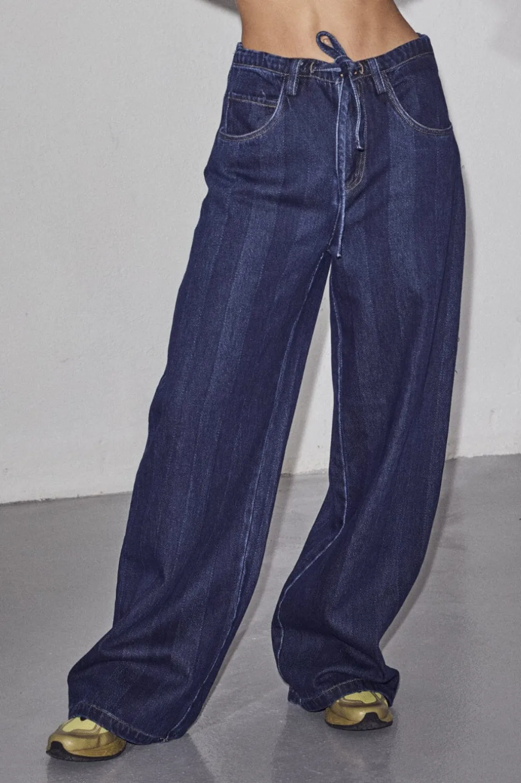 Hlahering String Tie Jeans HL10060