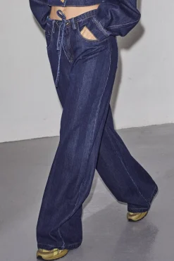 Hlahering String Tie Jeans HL10060