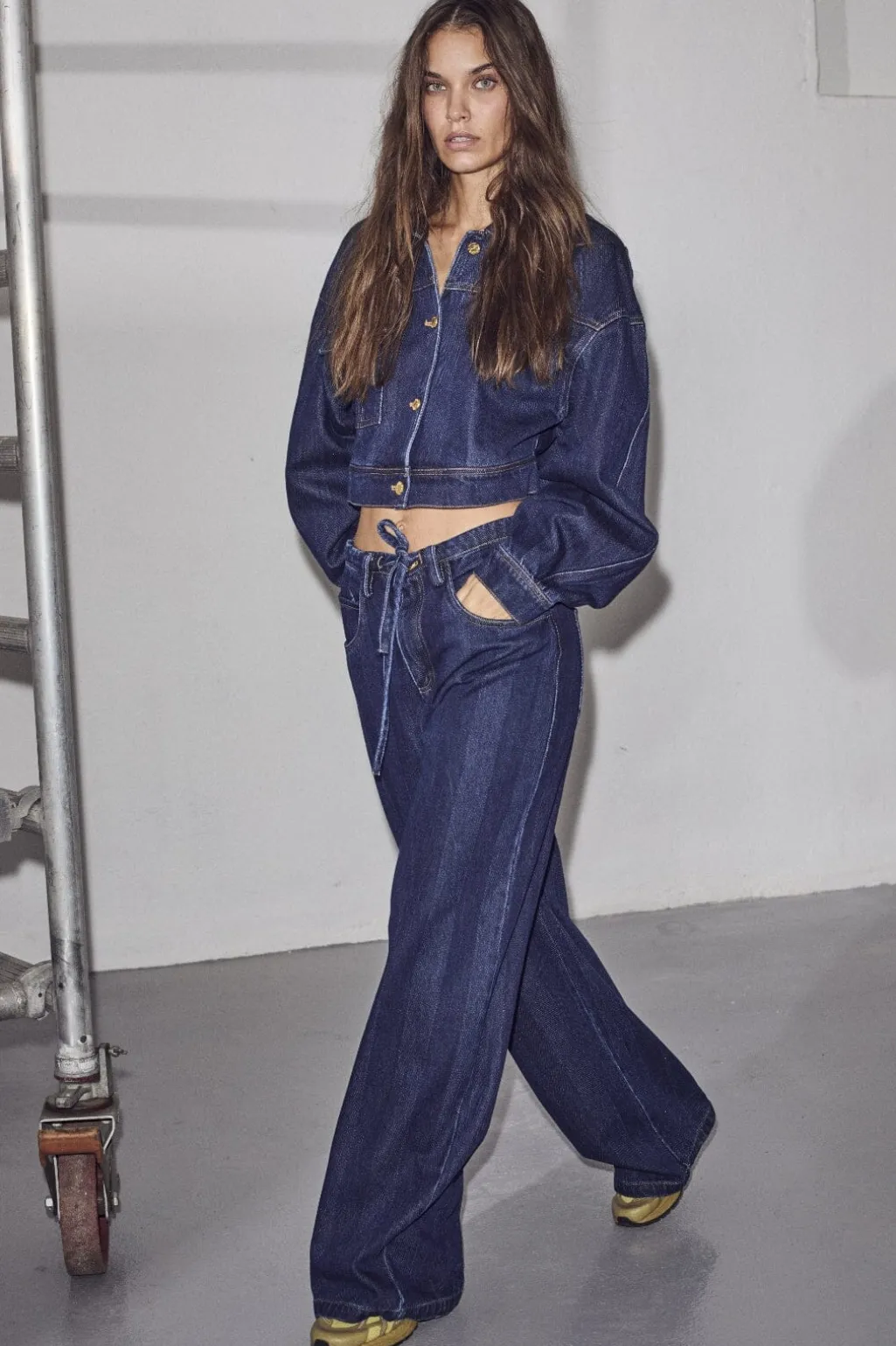 Hlahering String Tie Jeans HL10060