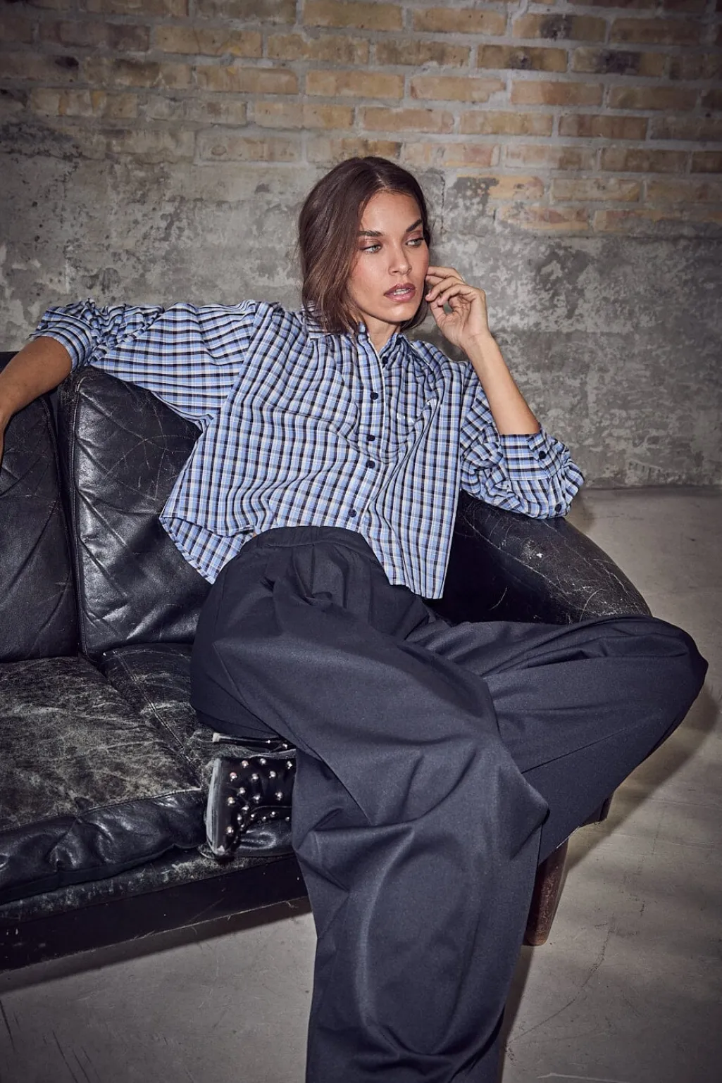 Hlaisolde Check Shirt HL10828