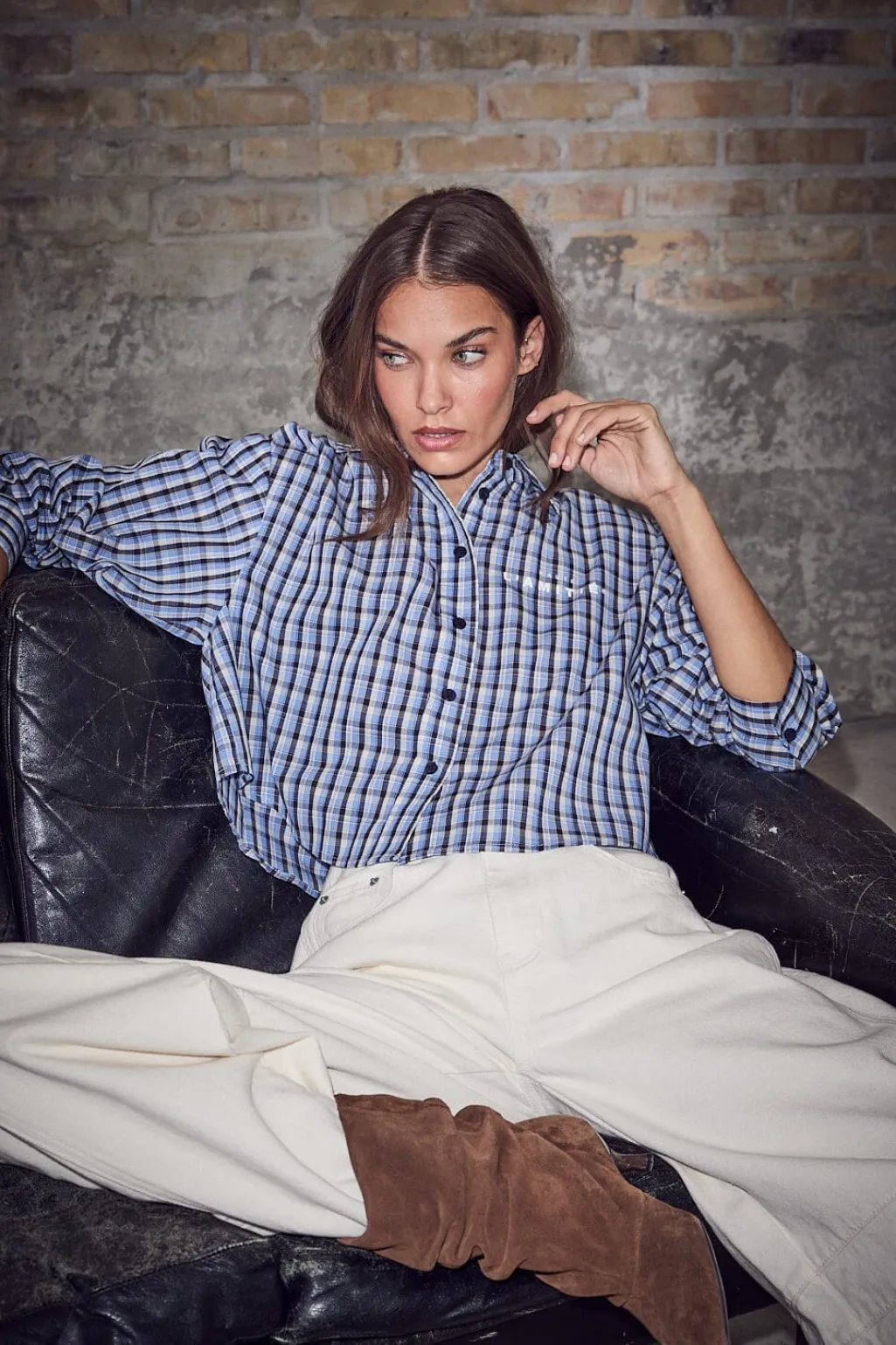 Hlaisolde Check Shirt HL10828