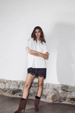 Hlaloose Mix Lingerie Tee HL10718