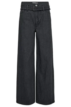 Hlalou Stripe Belt Jeans HL10175