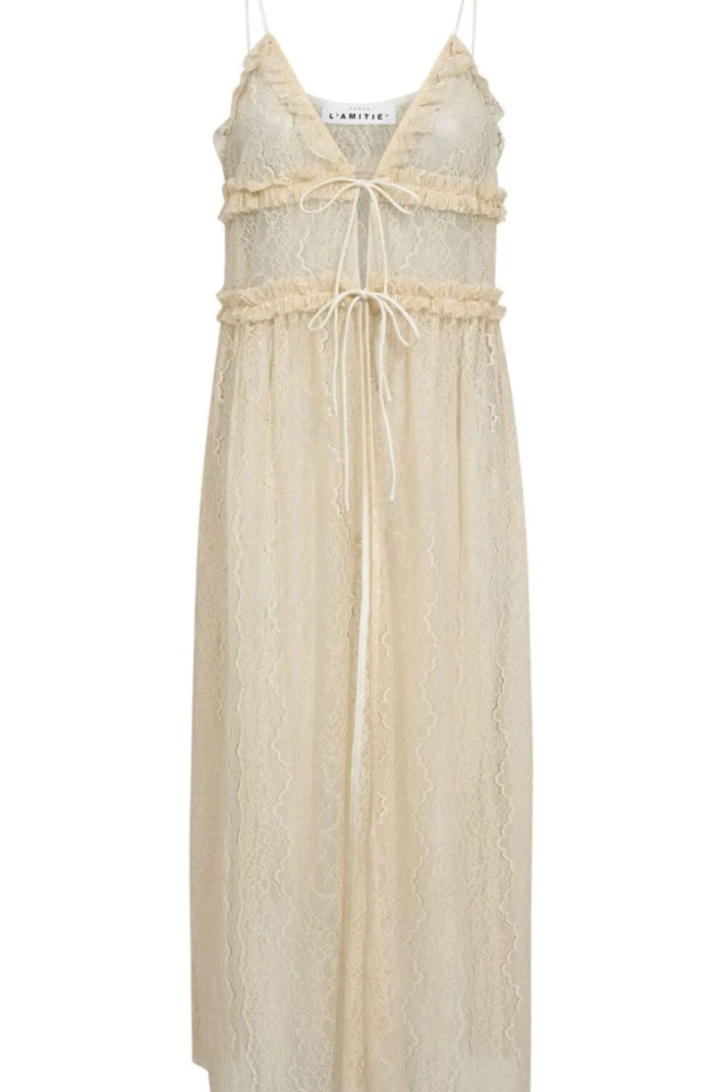 Hlanew Lace Tie Dress HL10599