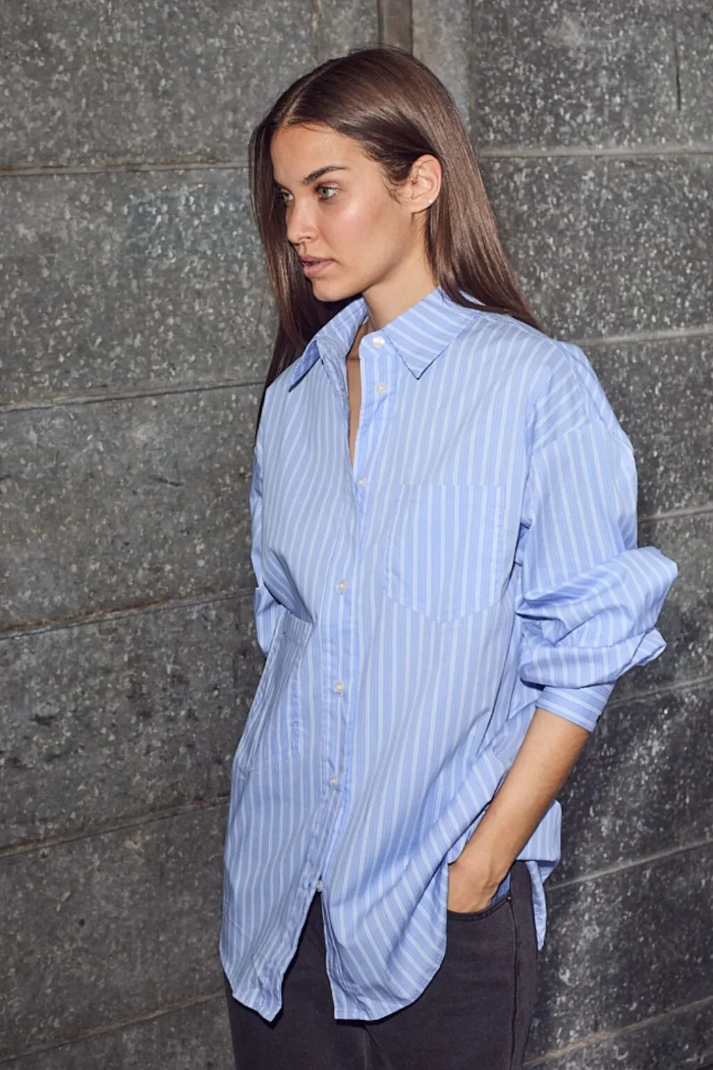 Hlapocket Stripe Shirt HL10259