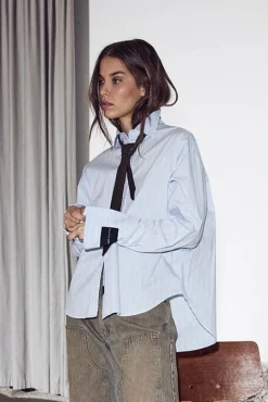 Hlasophie Classy Stripe Shirt HL10744