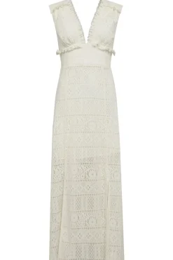 Hlautopia Lace Slit Dress HL10082
