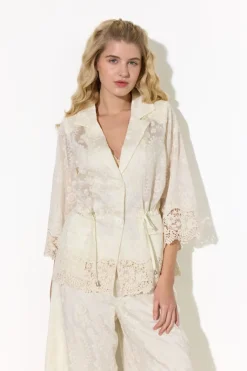 Hupatty Lace Blazer 26324