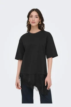 Jdyalma 2/4 Lace Detail T-Shirt