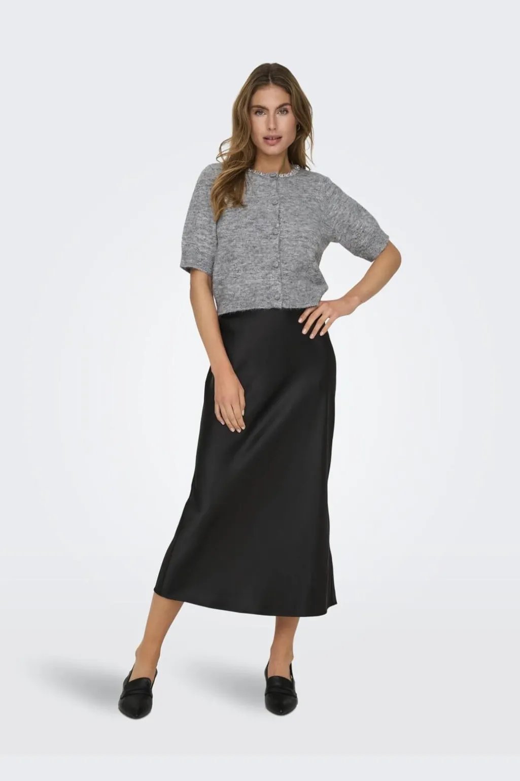 Jdyalva Life 2/4 Embel Cardigan Knt