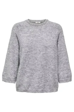 Jdyalva Life 3/4 Embellish Pull Knt