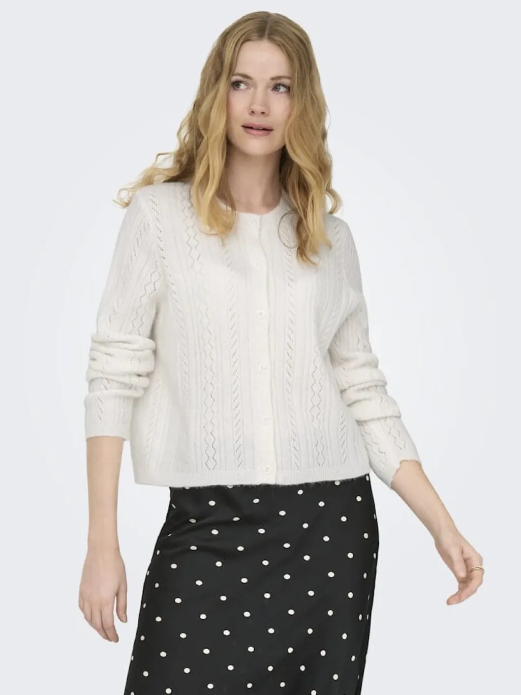 Jdyapril Life L/S O-Neck Cardigan Knt