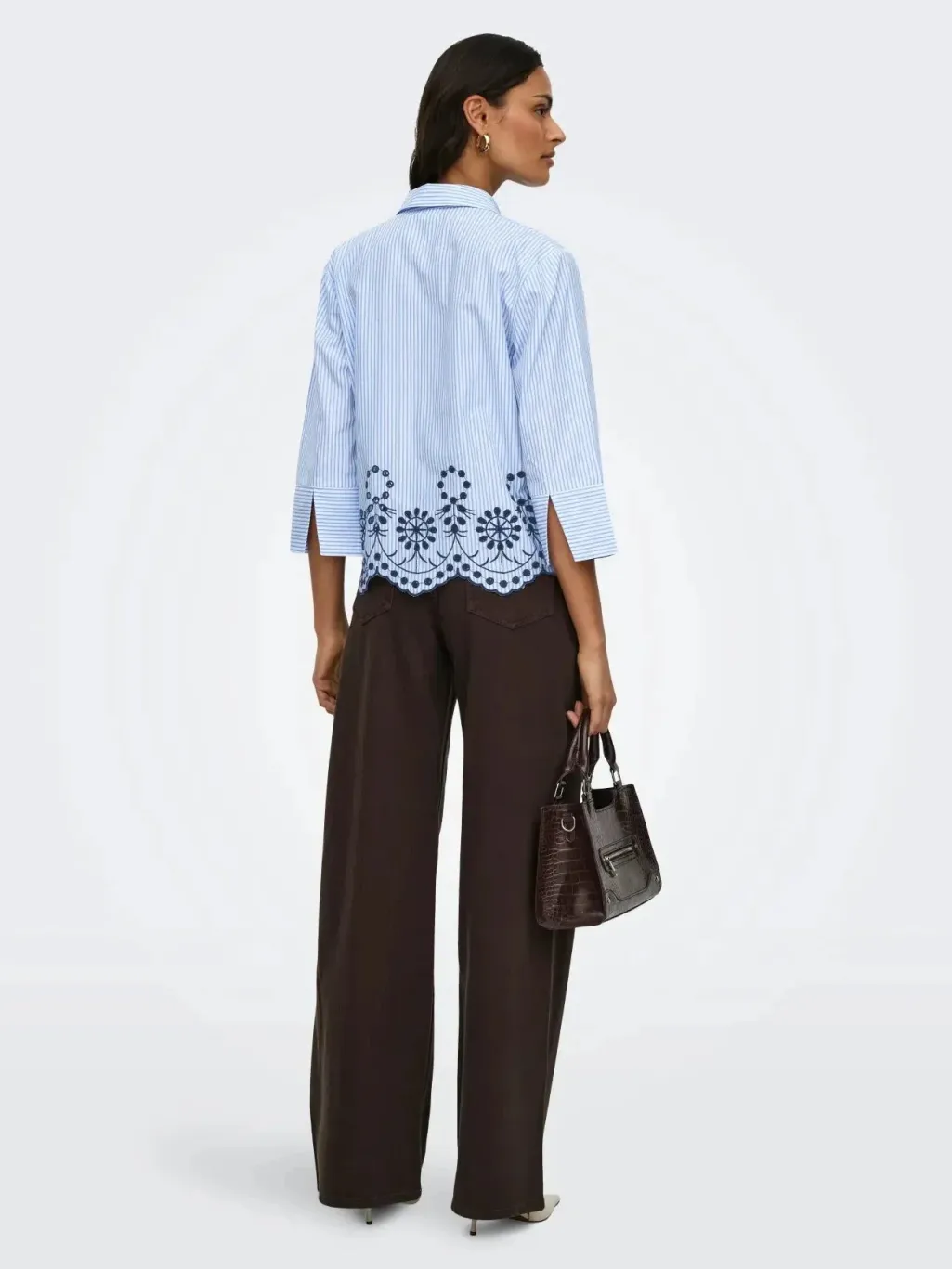 Jdybille L/S Embroidery Top