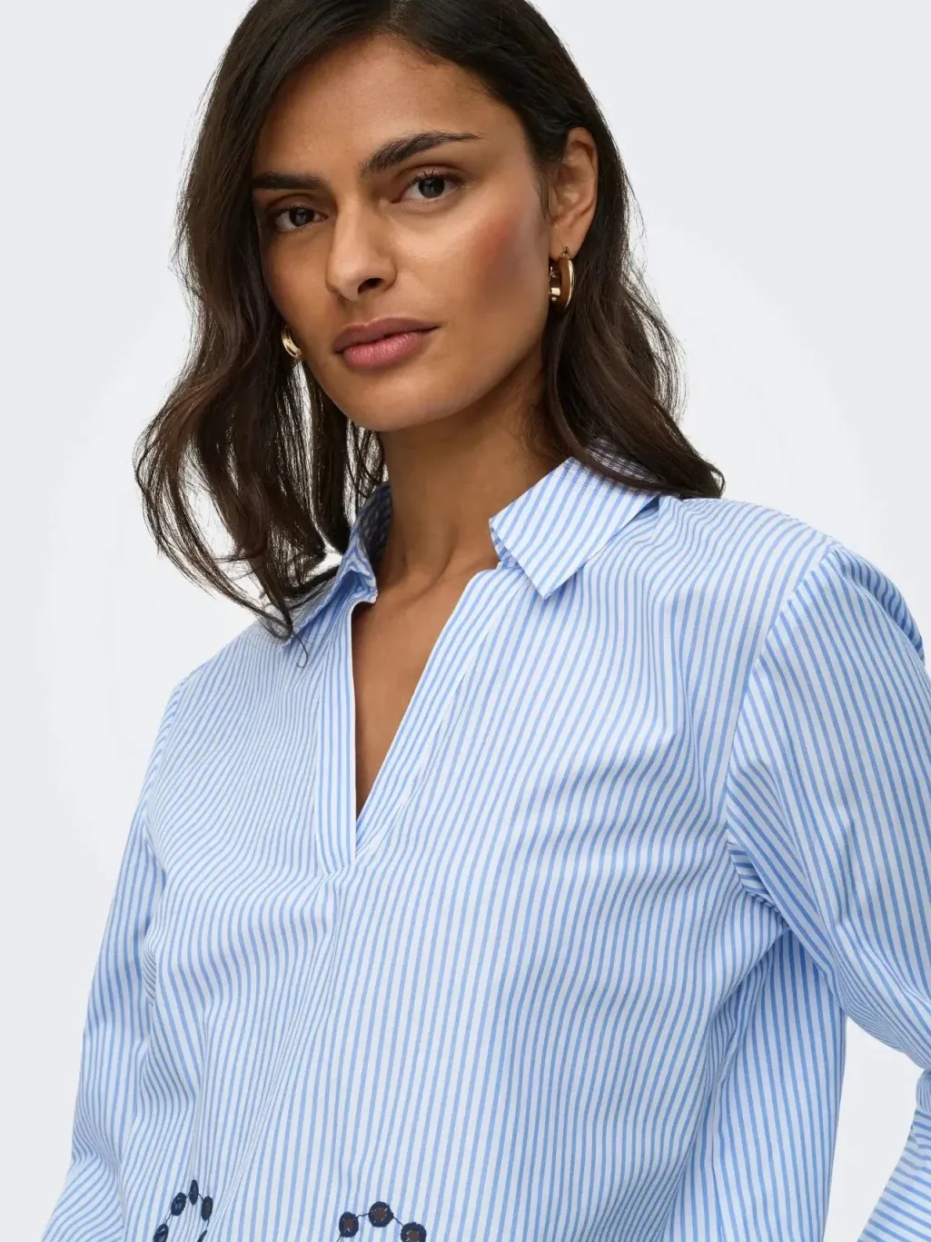 Jdybille L/S Embroidery Top