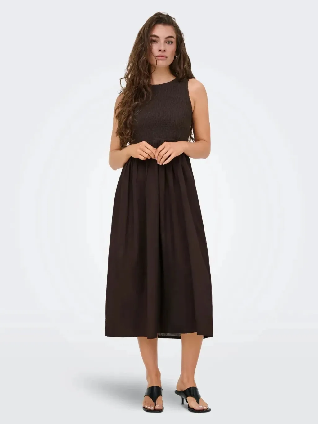 Jdydiego S/L Smock Midi Dress