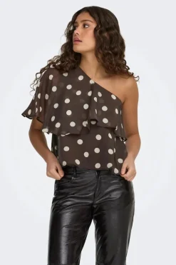 Jdyfay Life One-Shoulder Top