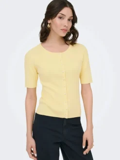 Jdygaby 2/4 O-Neck Pearl Cardigan Knt